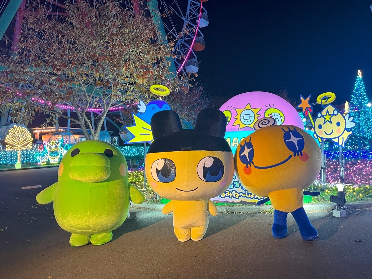 Kuchipatchi Mametchi Memetchi Discovered at Lake Sagami! Tamagotchi Sparkling Illumination!