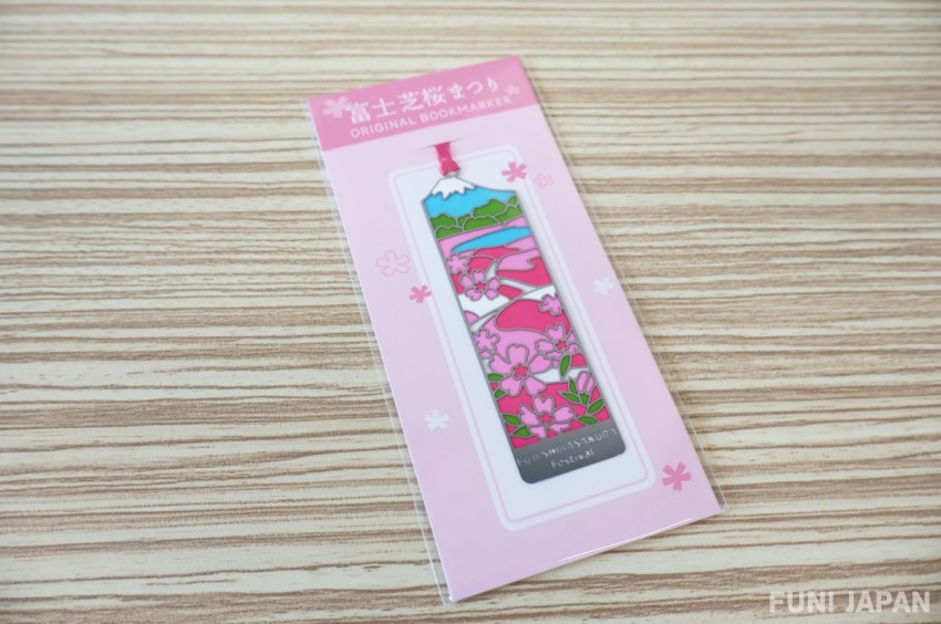 Fuji Shibazakura Festival Original Bookmarker