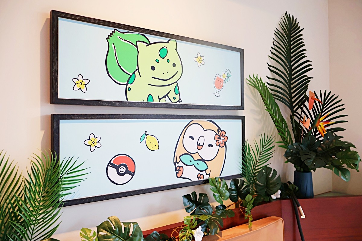 Pokémon Beach Resort Stay Bulbasaur Rowlet