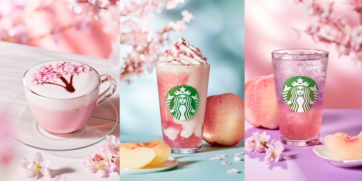 Three SAKURA Beverages