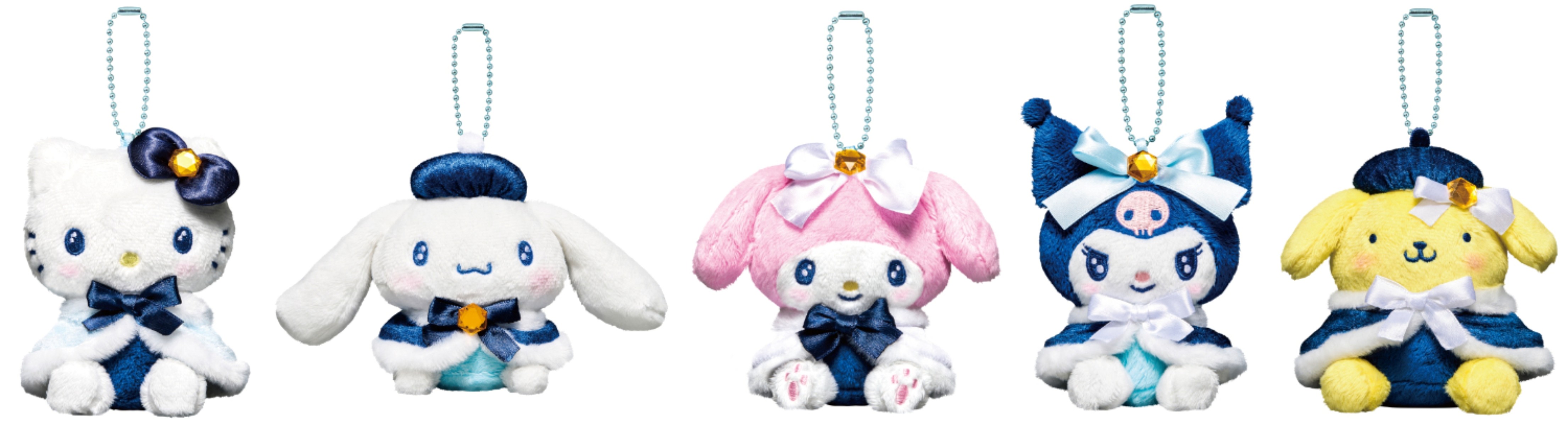 Sanrio毛公仔吊飾 全5款