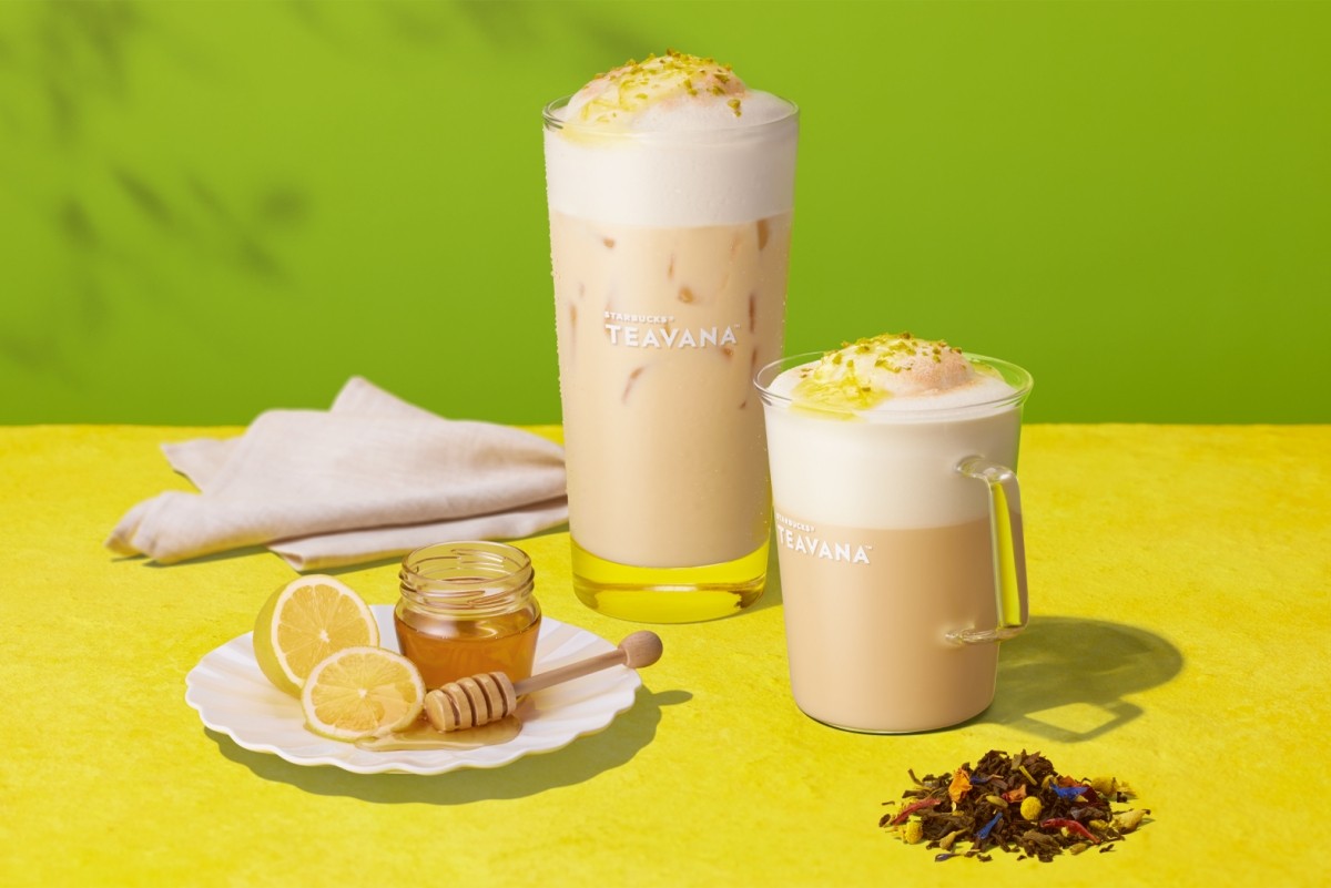 Earl Grey Honey Lemon Mousse Tea Latte