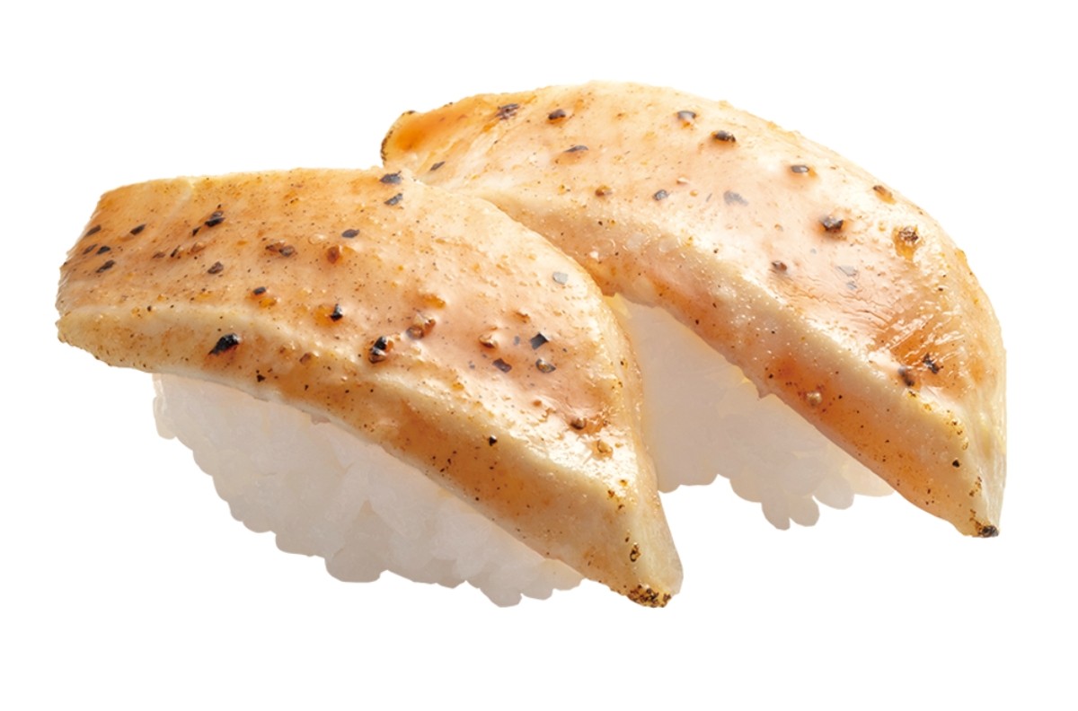 Hama Sushi สเต็กทูน่าอัลบาคอร์ส่วนท้องย่างไฟอ่อน 2 ชิ้น