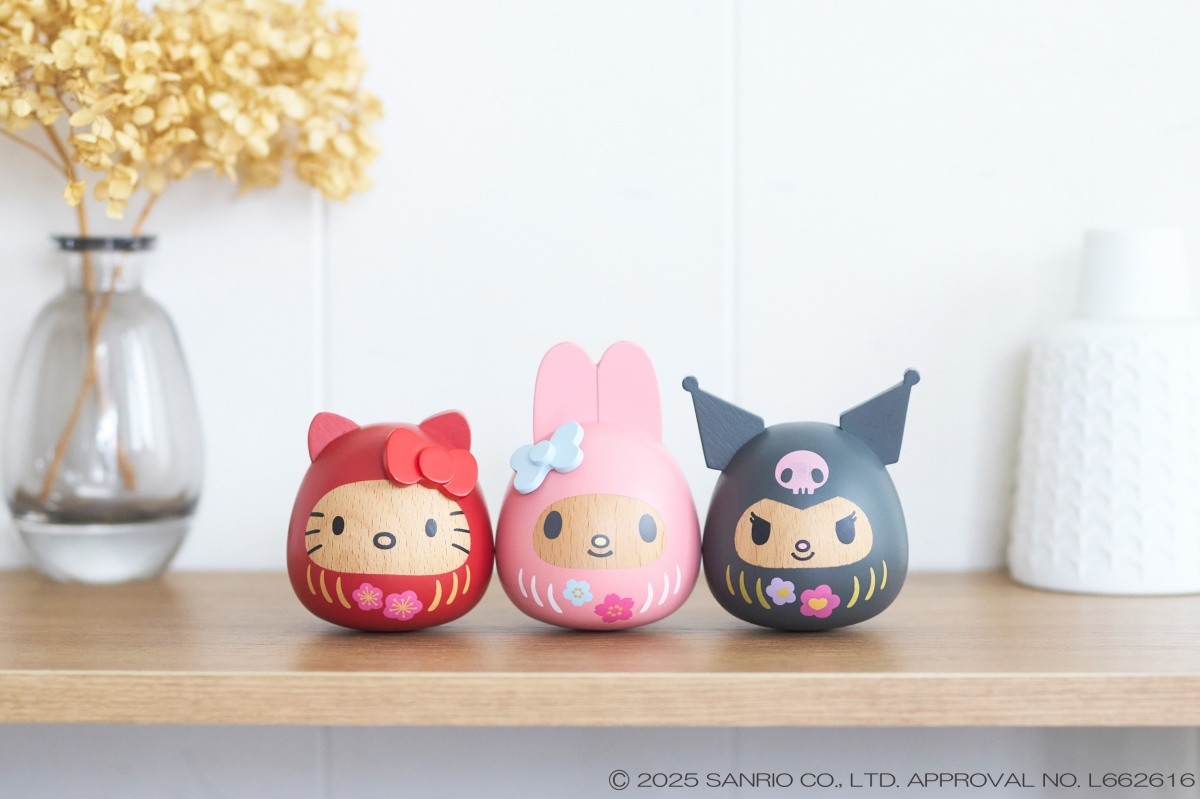 Sanrio daruma Hello Kitty My Melody Kuromi