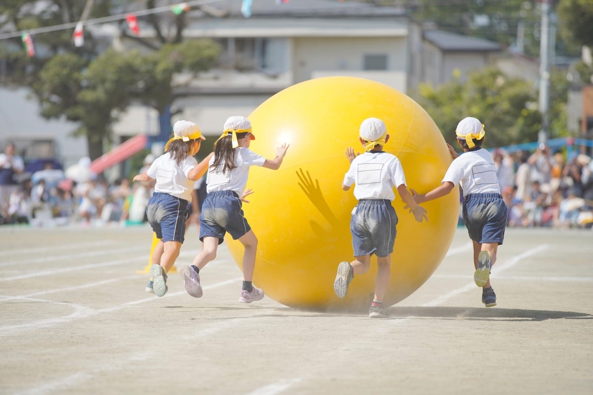 大玉転がし