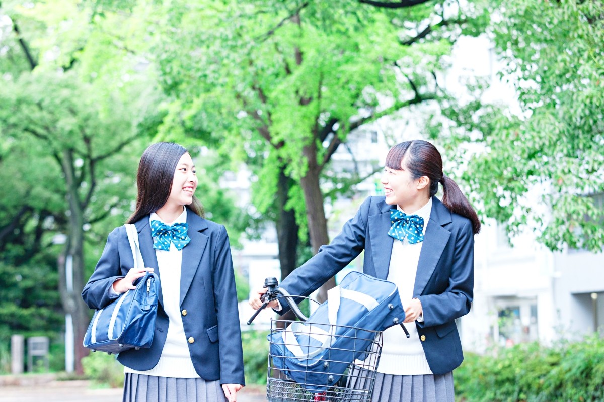 High school girls