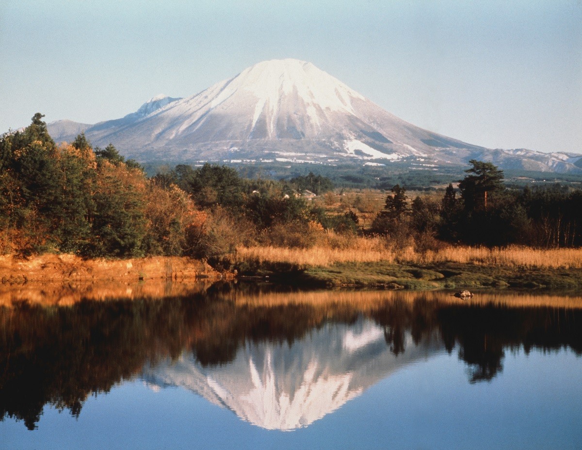鳥取大山自然環境優美 被獲選為日本三大名峰之一