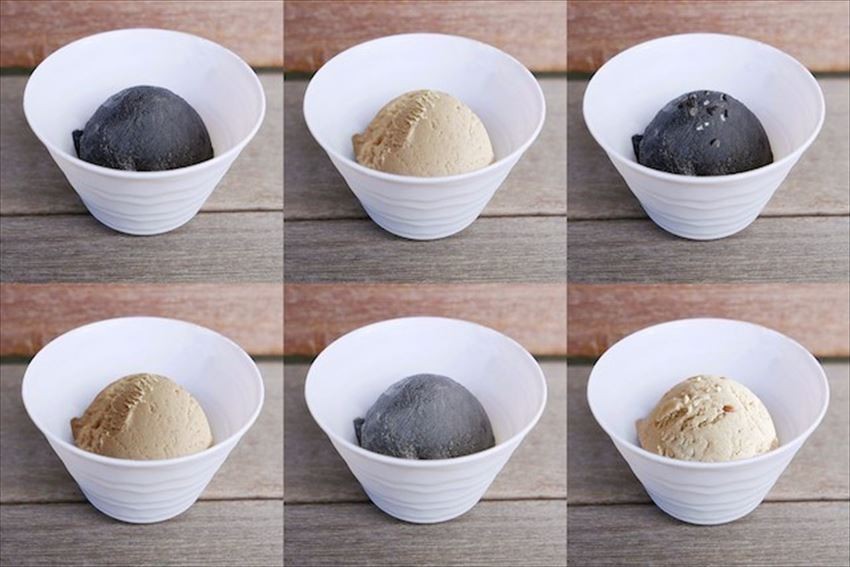 GOMAYA KUKI的芝麻冰淇淋有六種