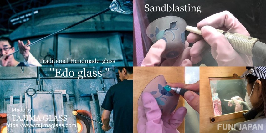 傳統工法與高雅集聚一身 全手工製作的玻璃工藝品「江戶硝子」