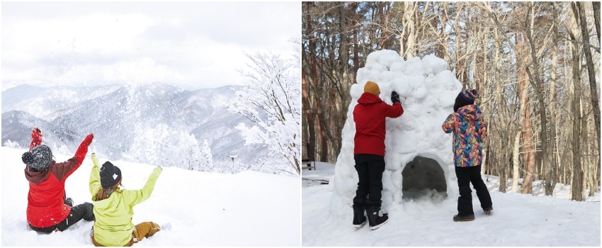 安藝太田町也能盡情享受雪上活動！