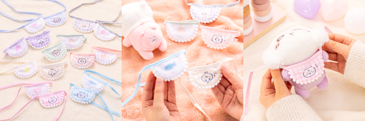 吉伊卡哇 baby 隨機迷你圍兜