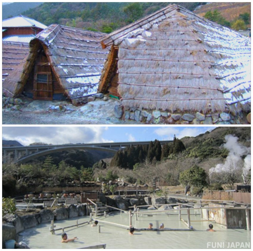 Make sure to visit the steam-enveloped Beppu Onsen if you go to Kyushu in Japan!