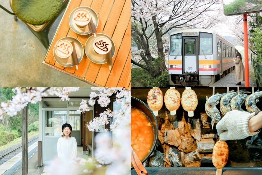 岡山站出發最快1小時！櫻花、古城、鐵道、網美咖啡～飽覽城下町津山的女子旅新提案