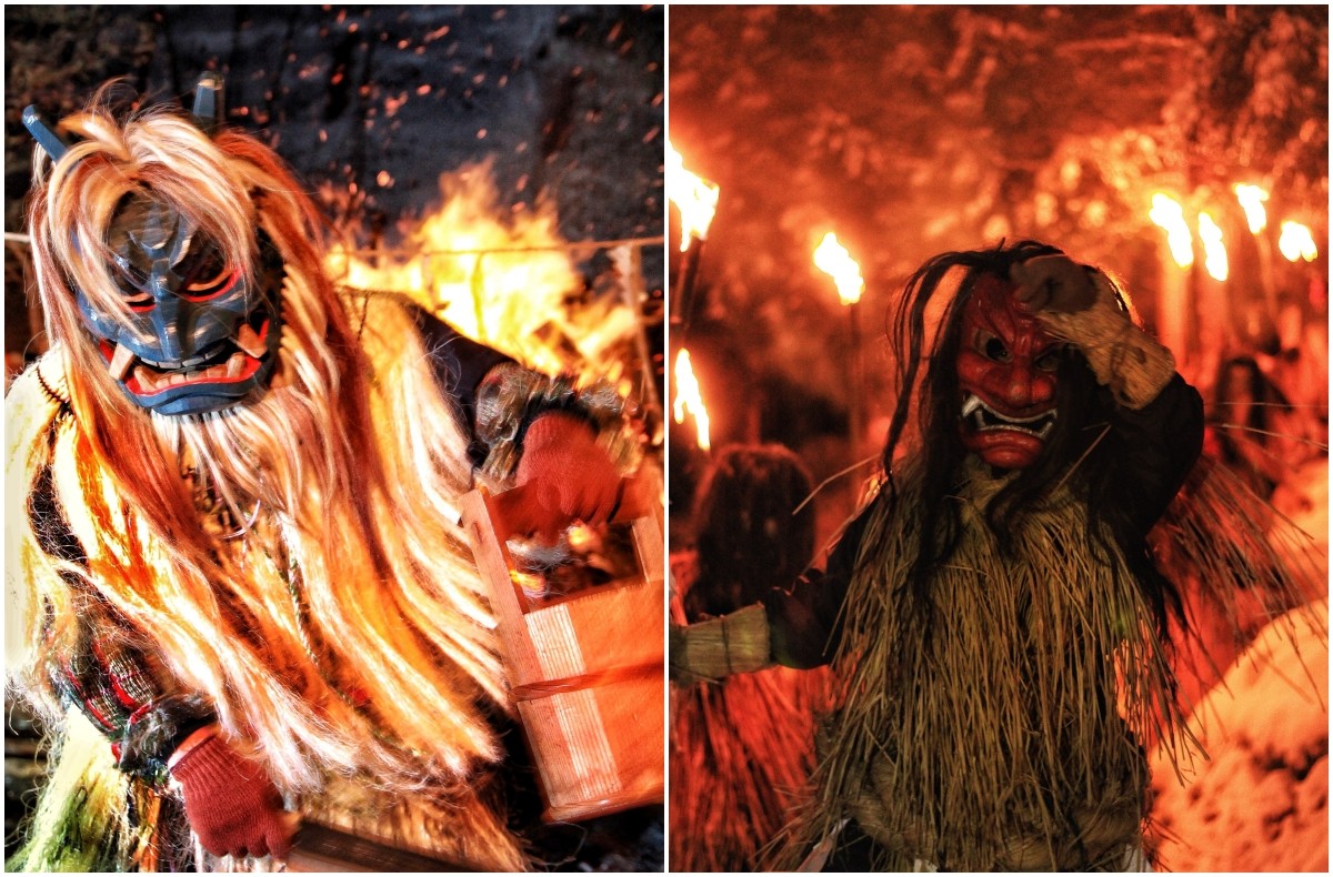 生剝柴燈祭現場照片