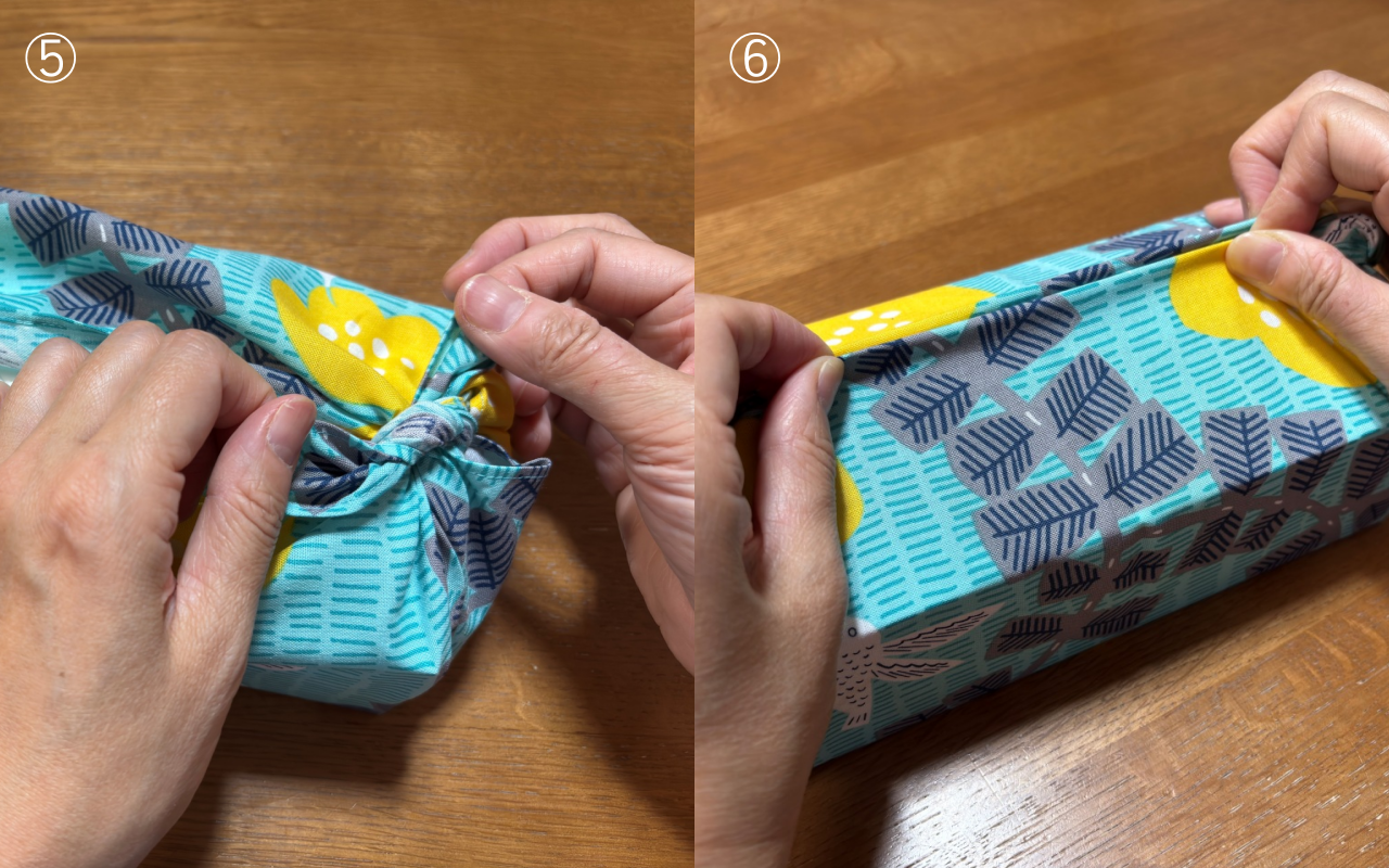 Cách gói khăn furoshiki