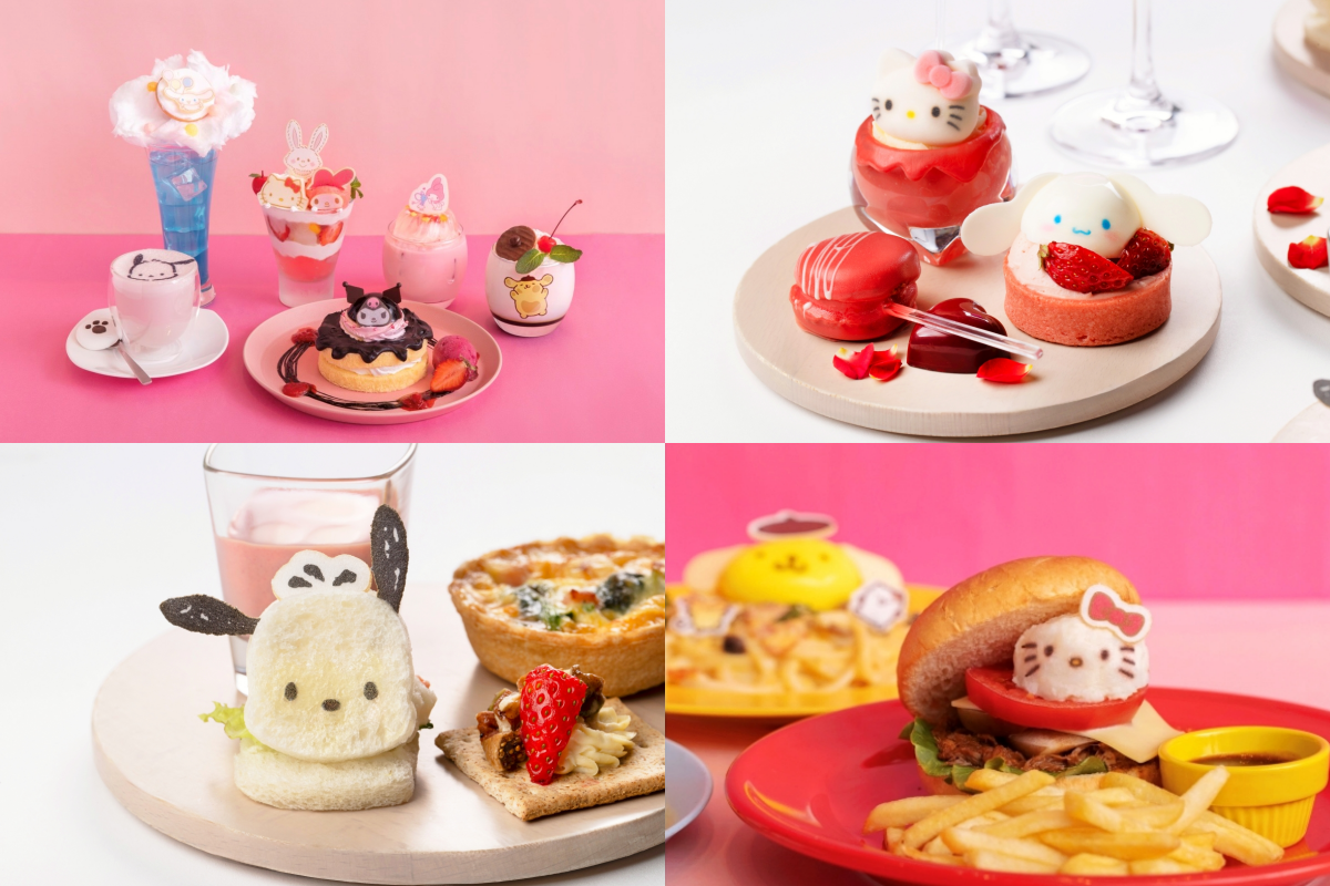 「Sanrio展 FINAL ver. 日本可愛文化60年史」聯乘咖啡店及下午茶登場