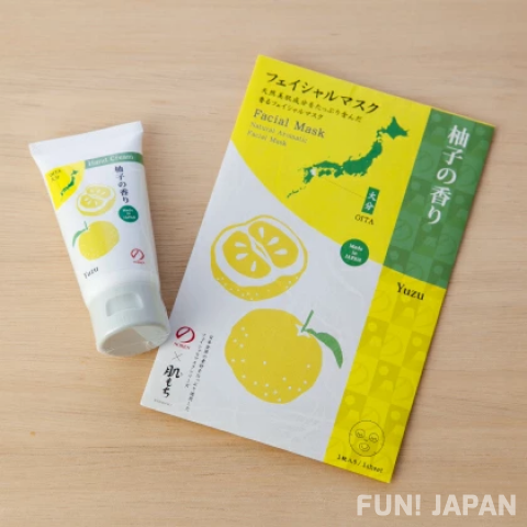 使用日本各縣當地原料製作出5種香味護手霜