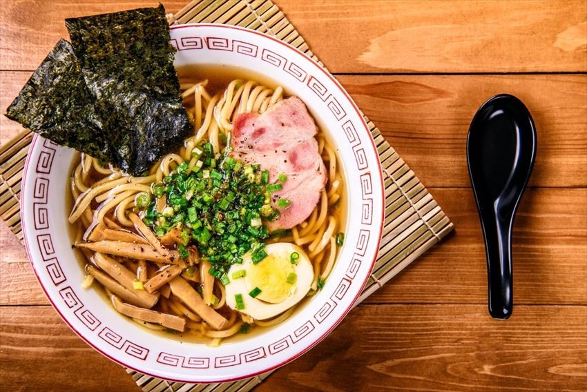 First and foremost, the most common soy sauce ramen