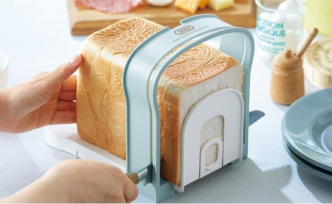 หั่นขนมปังให้ได้ความหนาตามต้องการด้วย Toffy Bread Slice Guide!