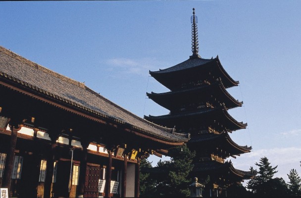 奈良興福寺擁有1300年歷史嘅世界遺產