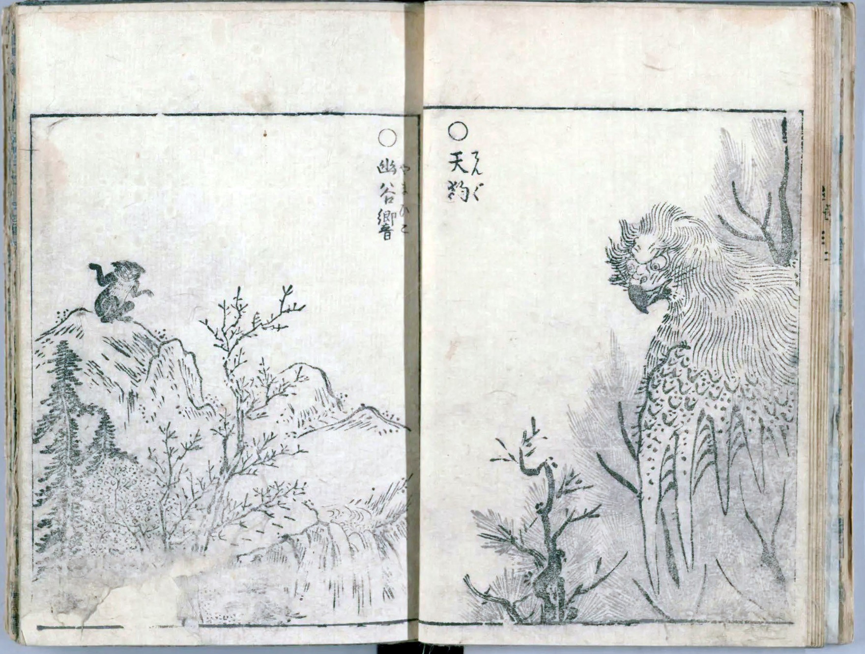 天狗 山彦 妖怪