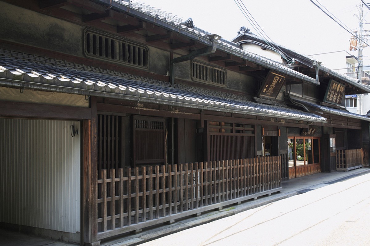 The Old Town Area of Nara, Naramachi, where Historical Scenery such as Townhouses Remains