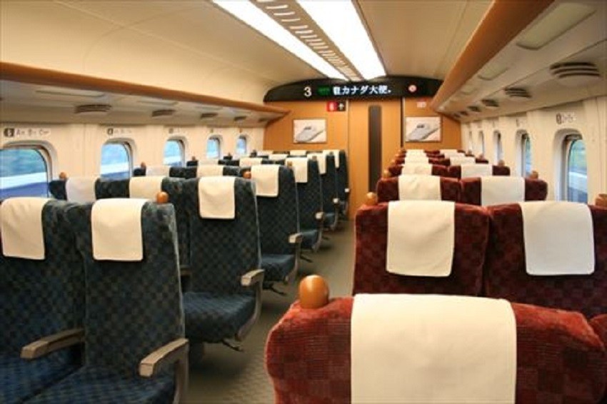 ขบวนรถไฟในซันโยชินคันเซ็น