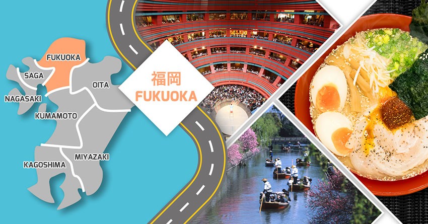 Enjoy Fukuoka, The Gateway to Japan for Asian Countries