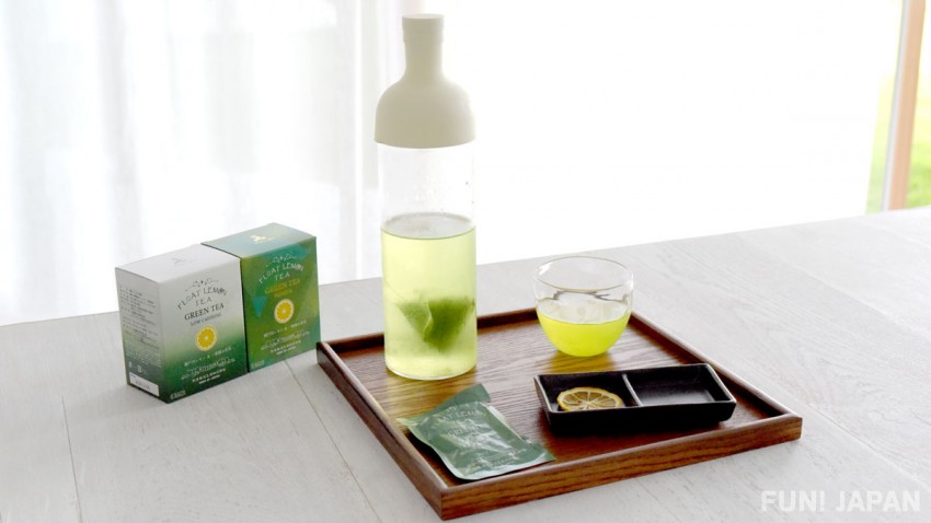 【官方正式授權】日本熱銷商品 光浦釀造 漂浮檸檬茶系列 FLT White Box Gift (綠茶×2、低咖啡因×1) 0825-09