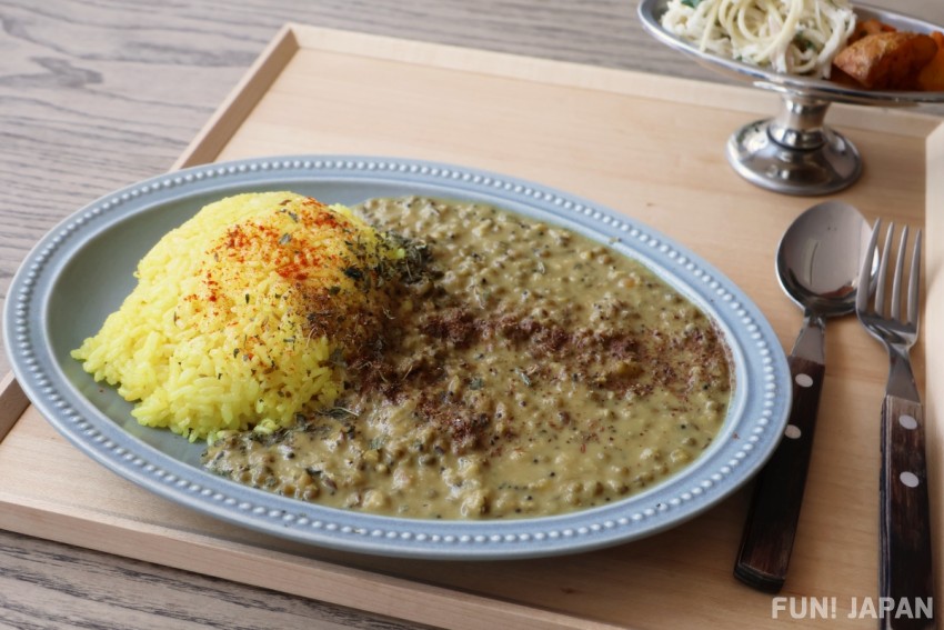 レモンライスとヴィーガンカレー