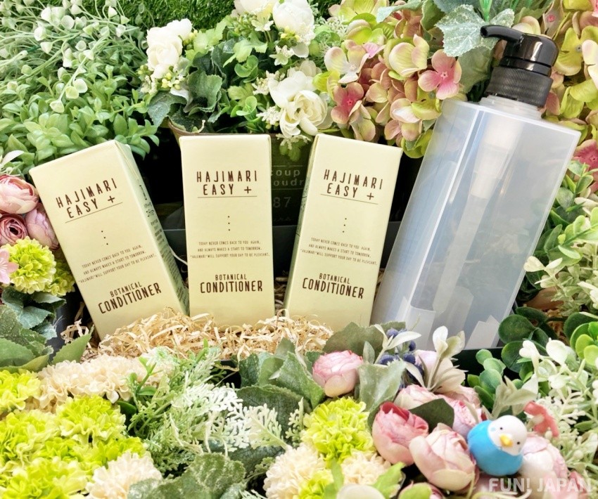 FUN! JAPAN獨家販售「HAJIMARI植物潤髮乳補充包+專用容器組合」