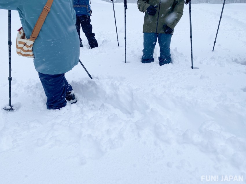 Tour trekking bằng giày trượt tuyết