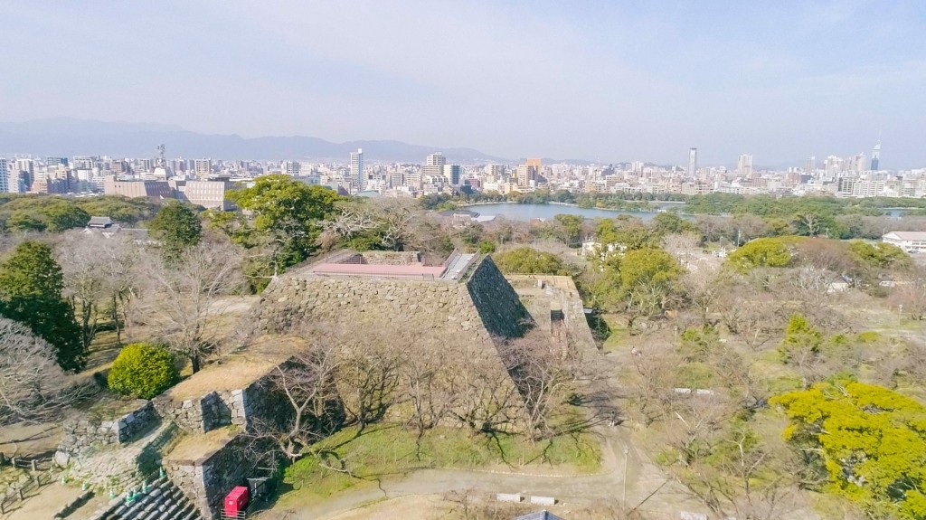 日本100名城系列：福岡城