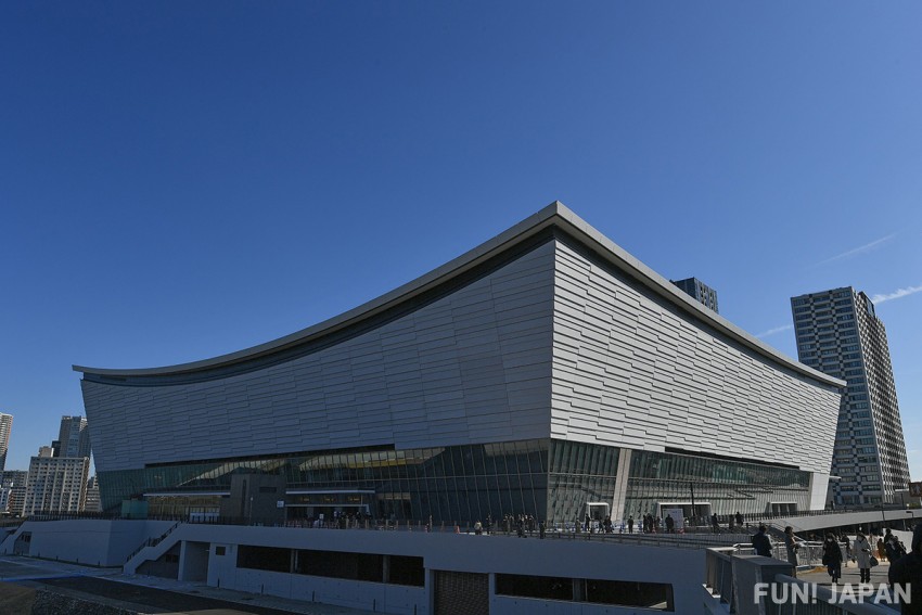 Ariake Colosseum, Ariake Gymnastics Centre and Ariake Arena!  Odaiba Ariake Area's Sports Stadium