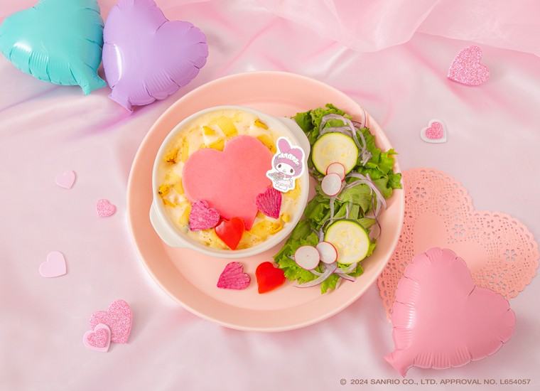 「My Melody Cafe ～Heartful Party～」メニュー