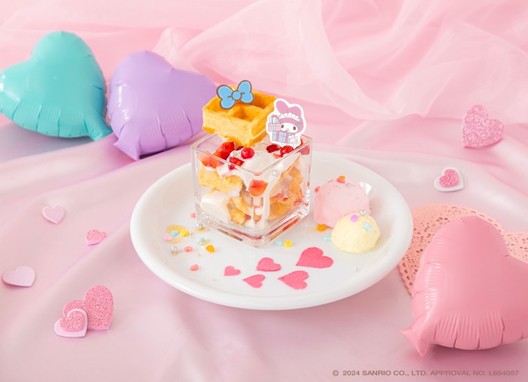 「My Melody Cafe ～Heartful Party～」メニュー