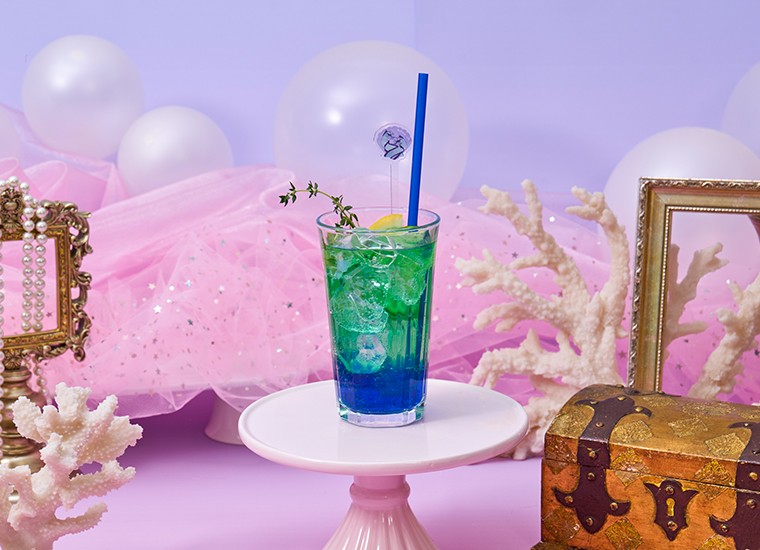“The Little Mermaid” OH MY CAFE Drink