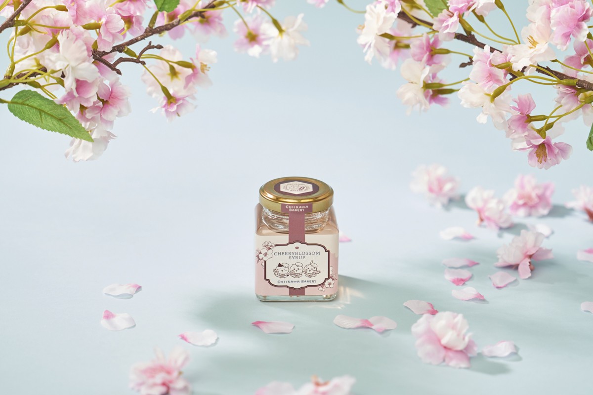 含蜂蜜櫻花糖漿