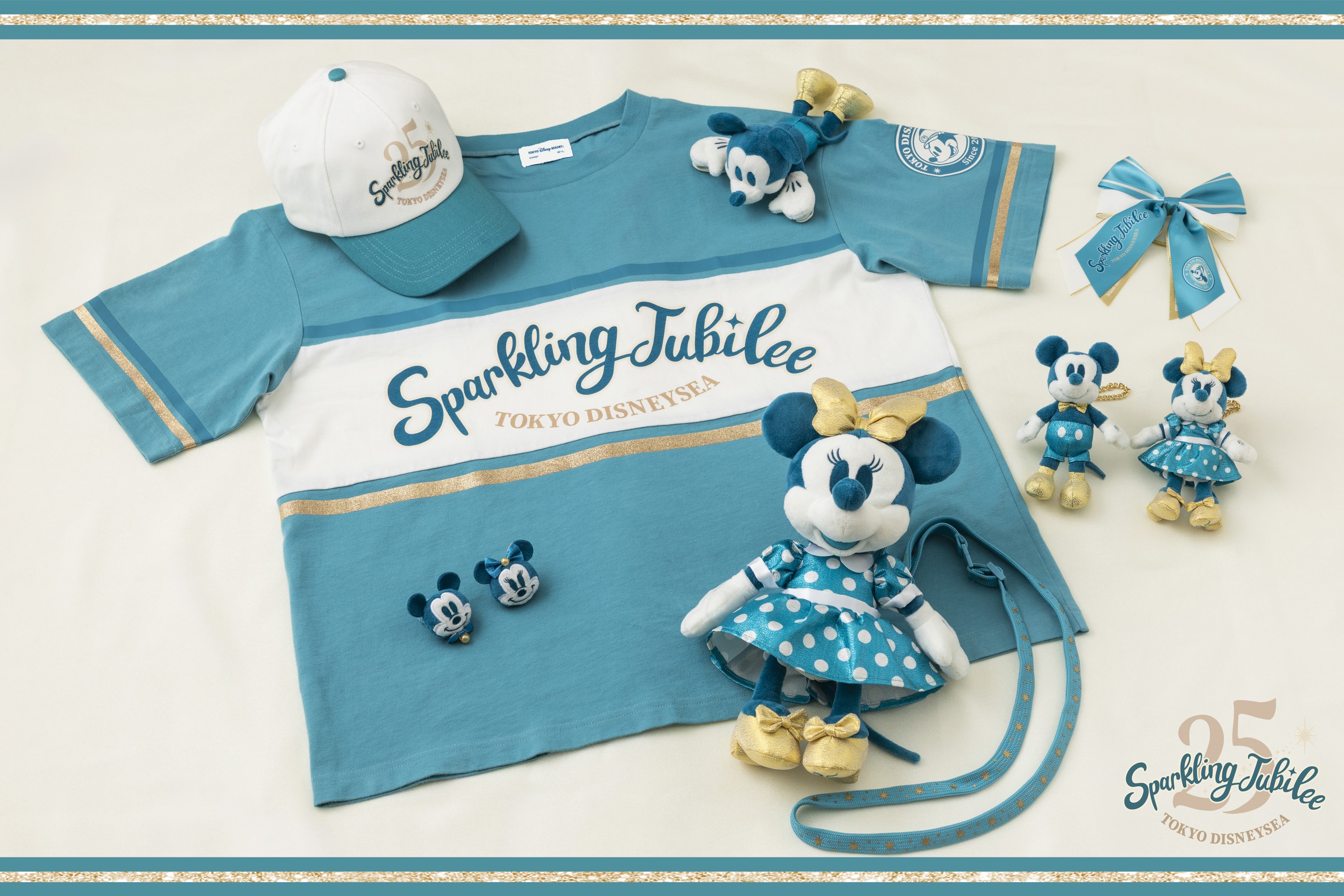 Barang Gaya Edisi Terbatas Peringatan 25 Tahun Tokyo DisneySea | Desain Chic Edisi Terbatas 25 Tahun