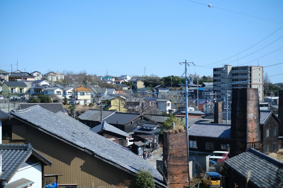 常滑市招財貓街道景色