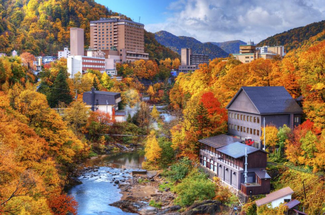 Hokkaido Jozankei onsen