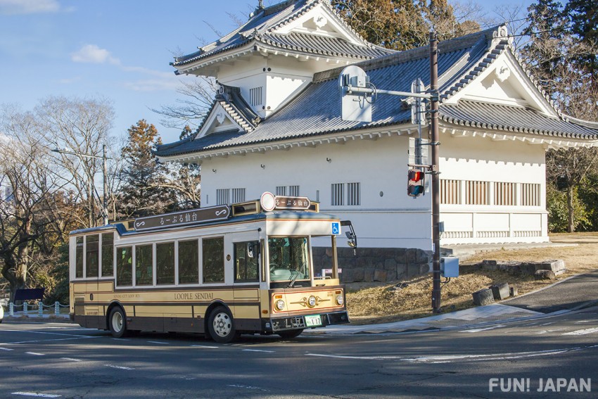 Loople Sendai's Bus Route and Recommended Sightseeing Spots