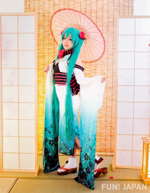  Ví dụ điển hình trong cách phối Kimono hiện đại