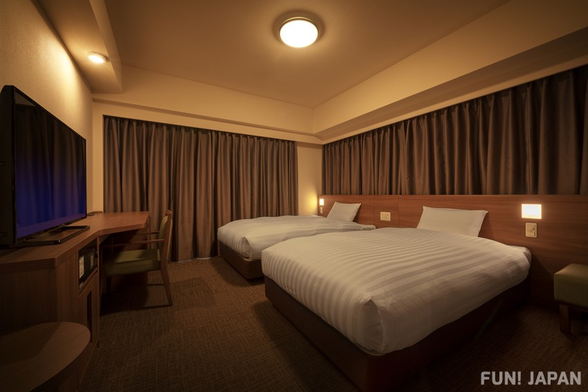 天然溫泉 Sansa之湯 盛岡Dormy Inn酒店：提供寬敞大床同天然溫泉