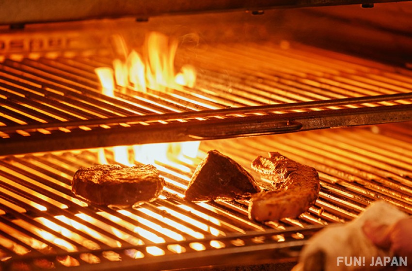 炭火料理與日本產食材  堅持高品質的餐廳