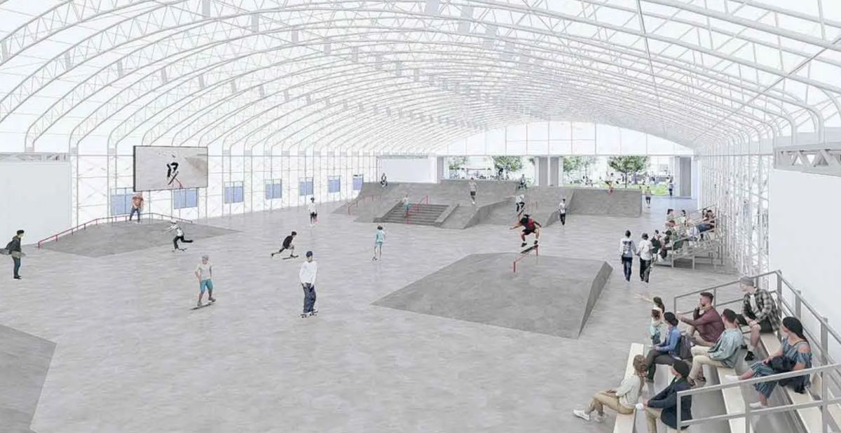 Arena Skateboard Boat Race Fukuoka