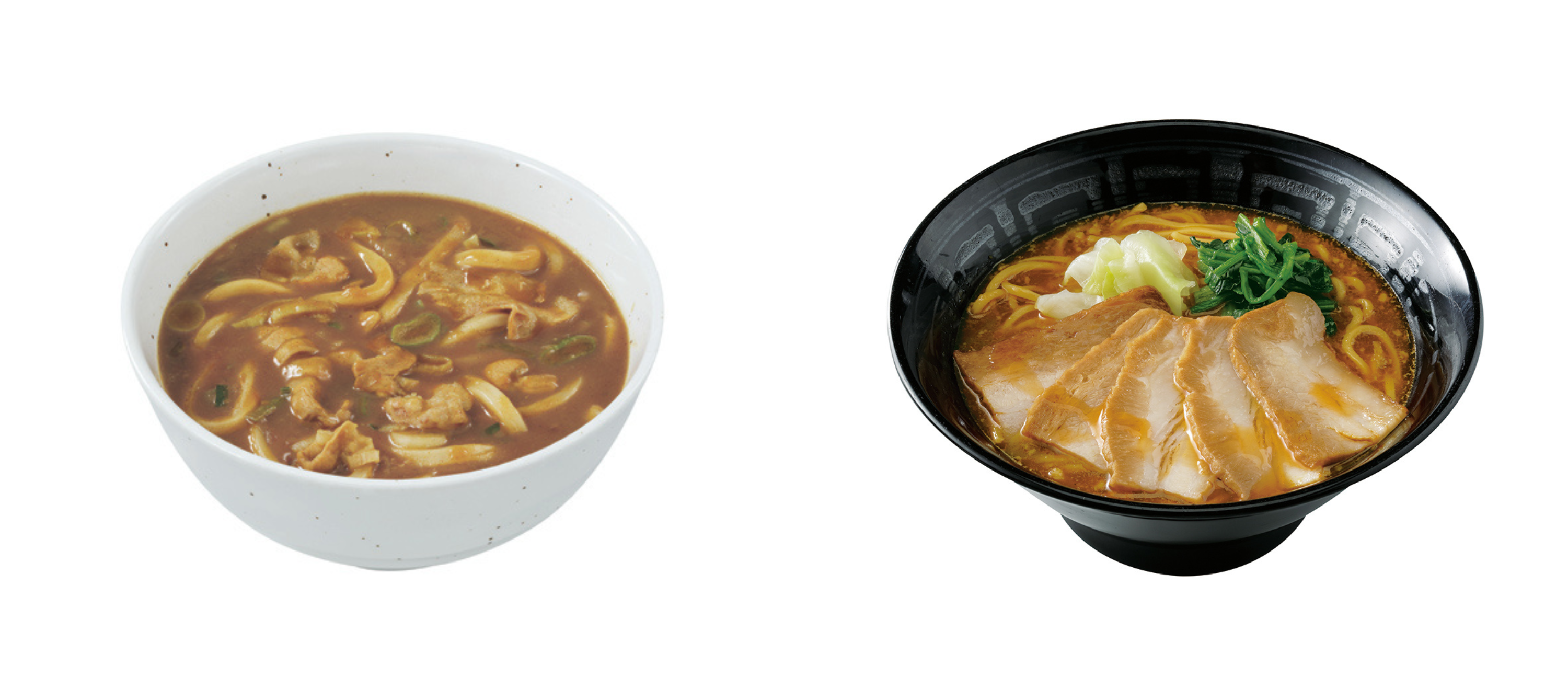 Cà ri udon và Chashu cà ri ramen