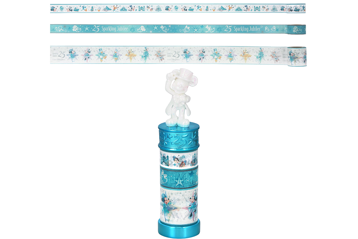 Masking Tape Suvenir Merchandise Edisi Terbatas Peringatan 25 Tahun Tokyo DisneySea