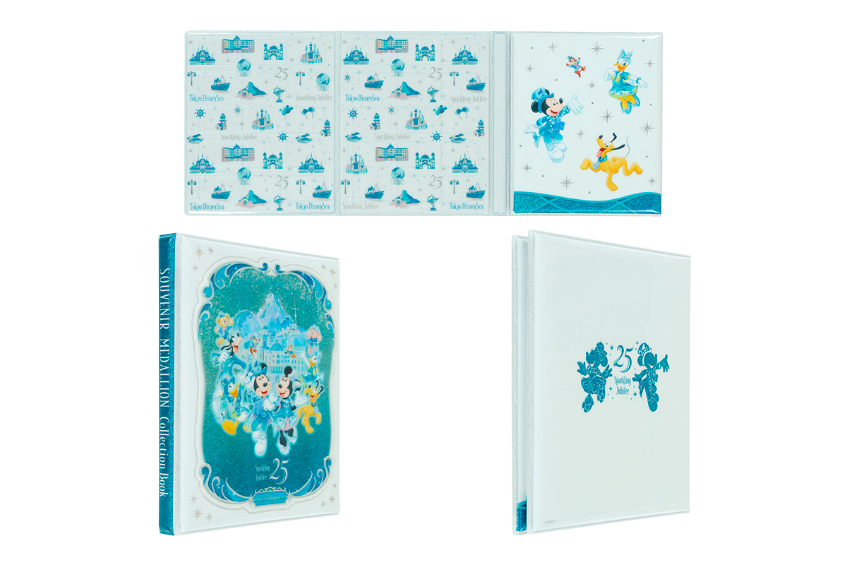 Barang Edisi Terbatas Peringatan 25 Tahun Tokyo DisneySea Buku Medali Souvenir