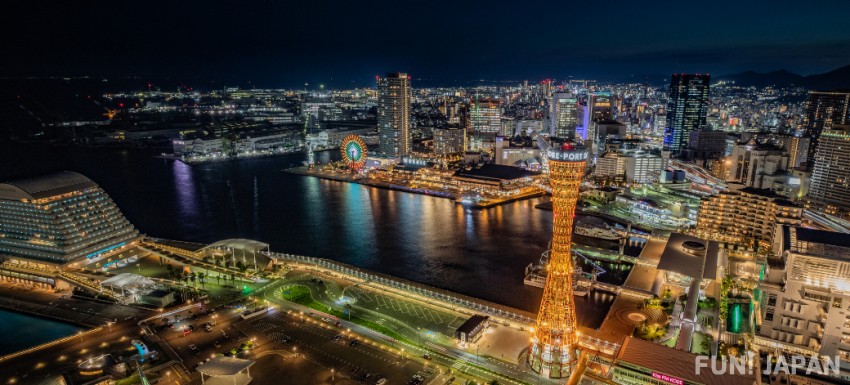 神戸ポートタワー（現在休業中）-2023年に開業60周年を迎える神戸のシンボル